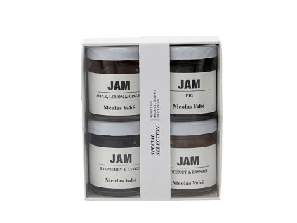 Dárková sada džemů 4 x 40 g Nicolas Vahé