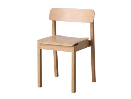 Židle Everyday z lakovaného dubu od dánské značky Moebe