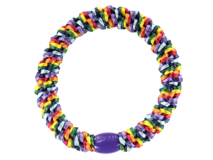 Gumička do vlasů Kknekki "Rainbow"