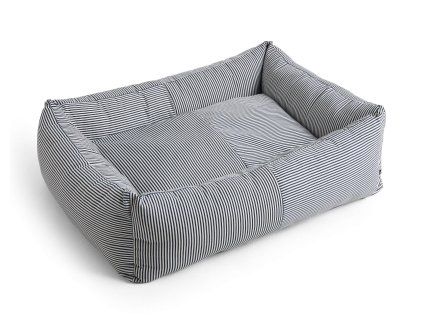 Pelíšek pro psy Large "Blue and White Stripe" HAY