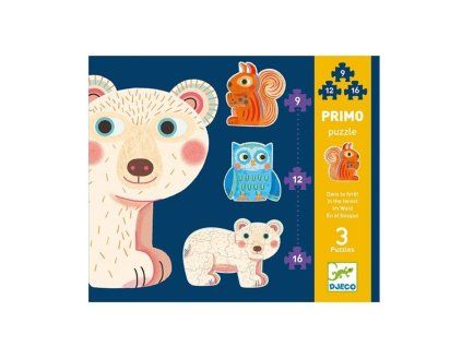 Puzzle pro nejmenší "V lese" DJECO