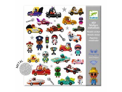 Samolepky "Crazy Motors" DJECO