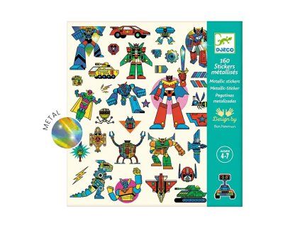 Samolepky "Roboti" DJECO