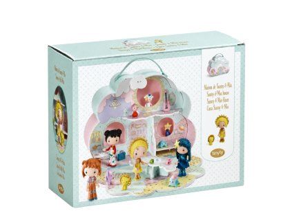 Obláčkový domeček Tinyly "Sunny & Miu" DJECO