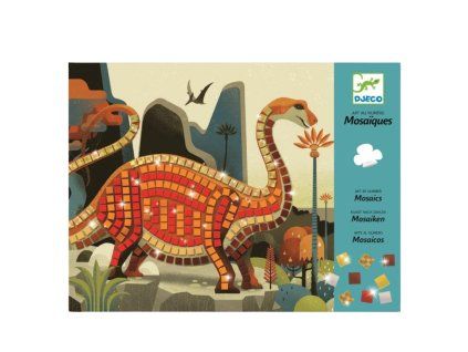 Metalická mozaika "Dinosauři" DJECO