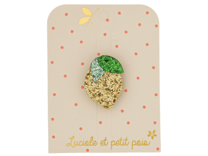 Odznáček "Lemon" Luciole et Petit Pois