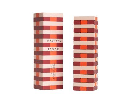 Hra "Tumbling Towers - Red Multi" PRINTWORKS