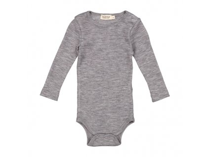 Merino body "Grey Melange"