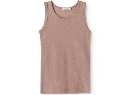 Dívčí merino tílko se vzorečkem Tavi "Burnt Rose" MarMar