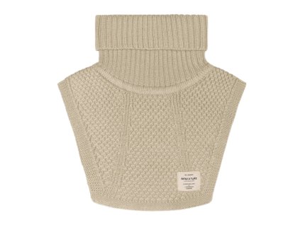 Dětský merino nákrčník v béžové barvě od Mini A Ture