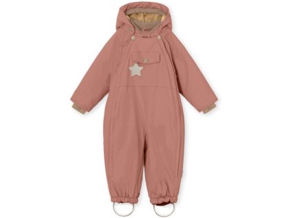 Zimní kombinéza MATWISTI "Wood Rose" v růžové barvě
