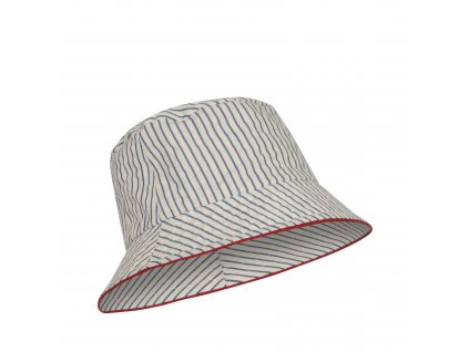 Bavlněný klobouček Ace "Stripe Bluie" Konges Sløjd