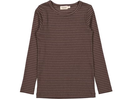 Triko s dlouhým rukávem Tani "Nori Green Stripe"