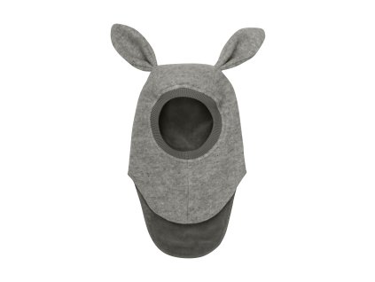 Kukla s oušky zajíčka "Medium Grey Melange"