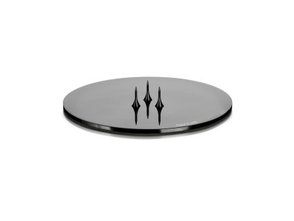 Kovový svícen Plate "Black Shiny" Ester & Erik