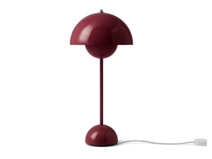 Stolní lampa Flowerpot VP3 "Dark Plum" & Tradition
