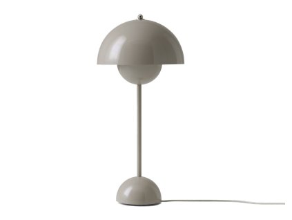 Stolní lampa Flowerpot VP3 "Grey Beige" & Tradition