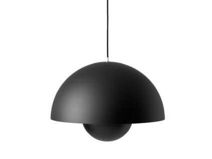 Závěsná lampa Flowerpot VP2 Ø 50 cm "Matt Black" & Tradition