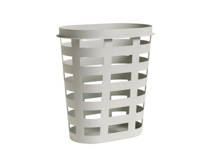 Vysoký koš na prádlo v šedé barvě od dánské značky HAY