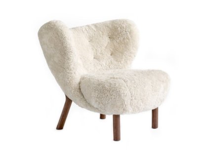 Křeslo Little Petra VB1 "Walnut / Sheepskin" &Tradition