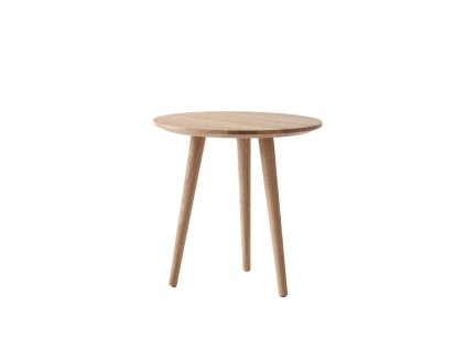 Dřevěný konferenční stůl In Between Ø 48 cm od &Tradition