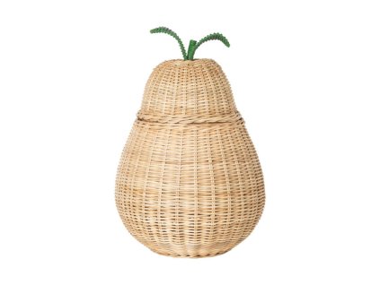 Ratanový koš Pear Large "Natural" ferm LIVING