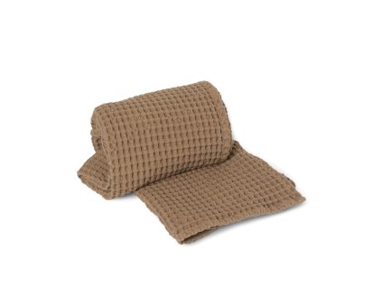 Vaflový ručník Organic "Tan" ferm LIVING