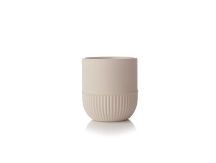 Šálek, kameninový hrnek Root Large 340 ml "Beige" Novoform