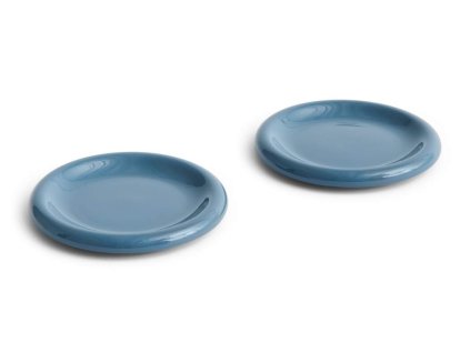 Sada 2 talířů Barro Ø 18 cm "Dark Blue" HAY