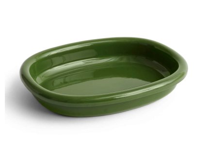 Servírovací mísa Barro Oval Large "Green" HAY