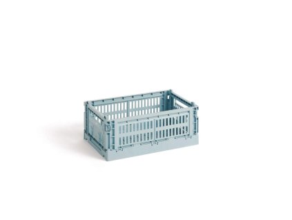 Úložný box Colour Crate Small "Dusty Blue" HAY
