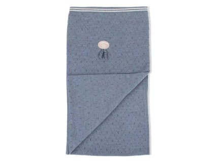 Merino deka Classic tenká "Medium Blue"