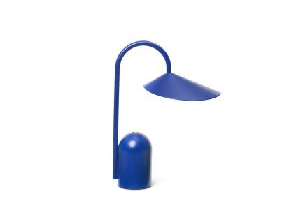 Přenosná lampa Arum "Bright Blue" ferm LIVING