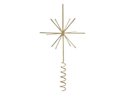 Hvězda na vánoční stromek "Brass" ferm LIVING
