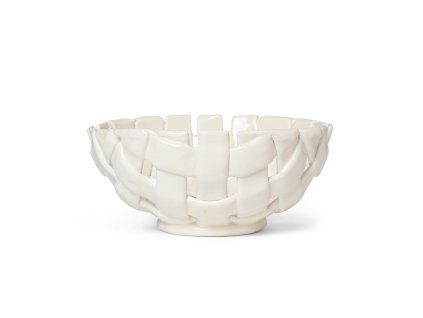 Keramická mísa Plaint Ø 24 cm "Off-white" ferm LIVING