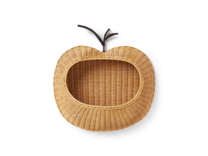 Nástěnný ratanový koš "Apple Braided Wall Pocket" ferm LIVING