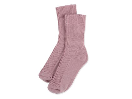 Wool Sock Rib HS0001215 Heather
