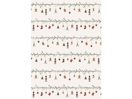 Balicí vánoční papír "My Nostalgic Christmas" IB Laursen