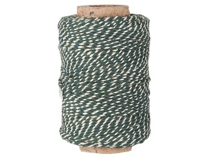 Dekorativní provázek "Green / White" IB Laursen