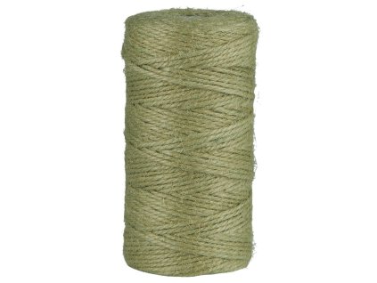 Jutový provázek 100 m "Dusty Green" IB Laursen