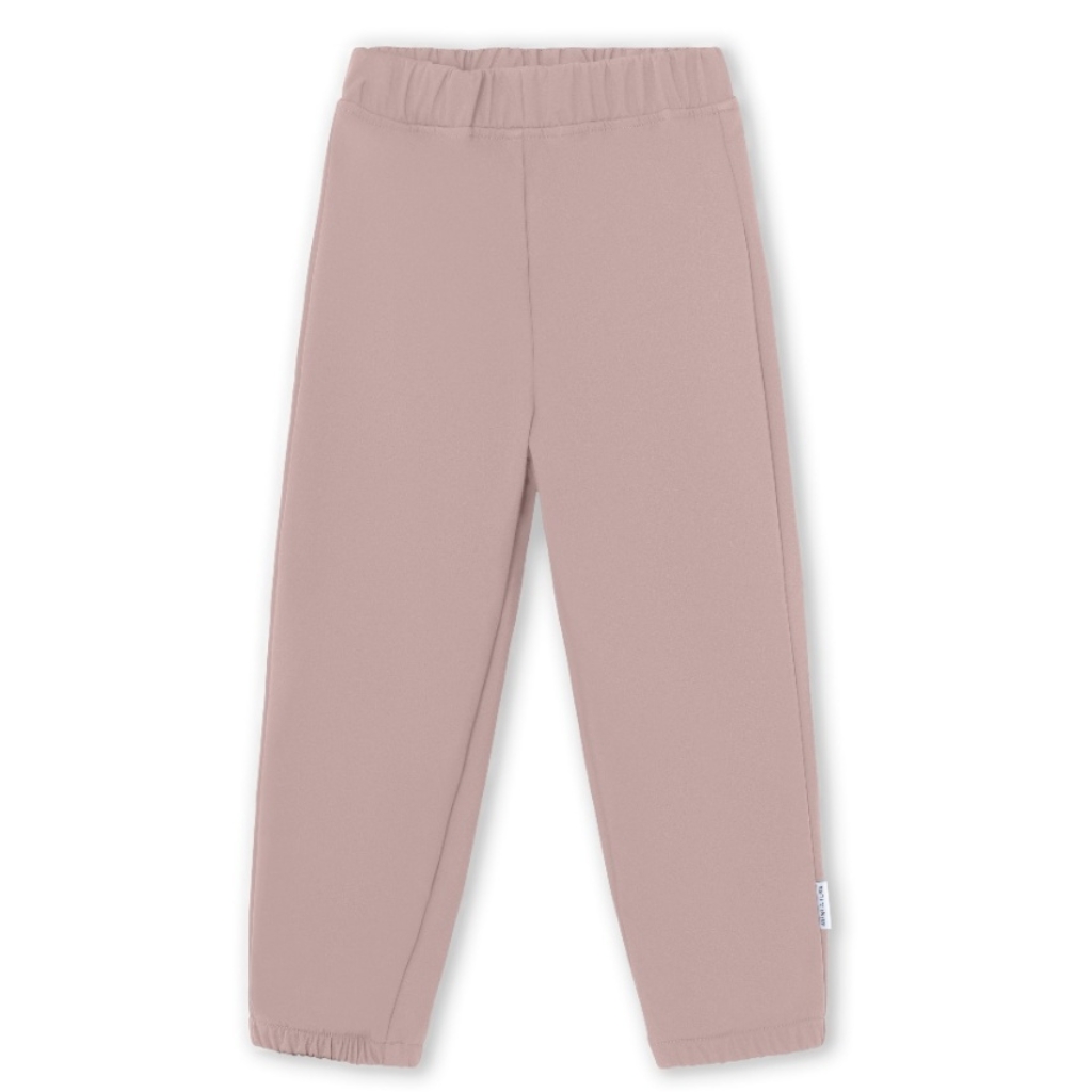 MINI A TURE Dětské softshellové kalhoty MATAIAN "Cloudy Rose" VELIKOST: 80/12 měsíců