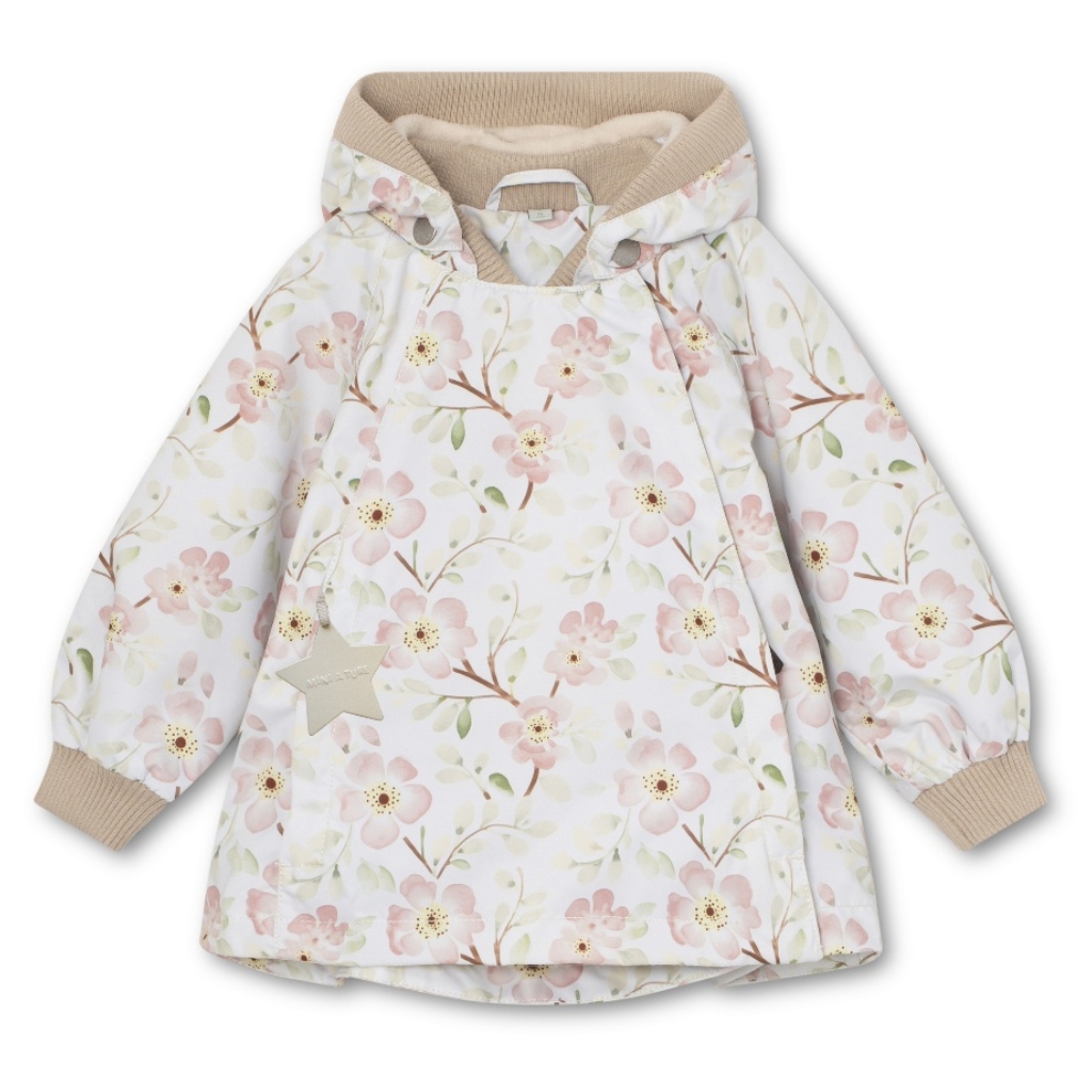 MINI A TURE Dětská zateplená nepromokavá bunda MATWIAMI "Sakura Spring" VELIKOST: 80/12 měsíců
