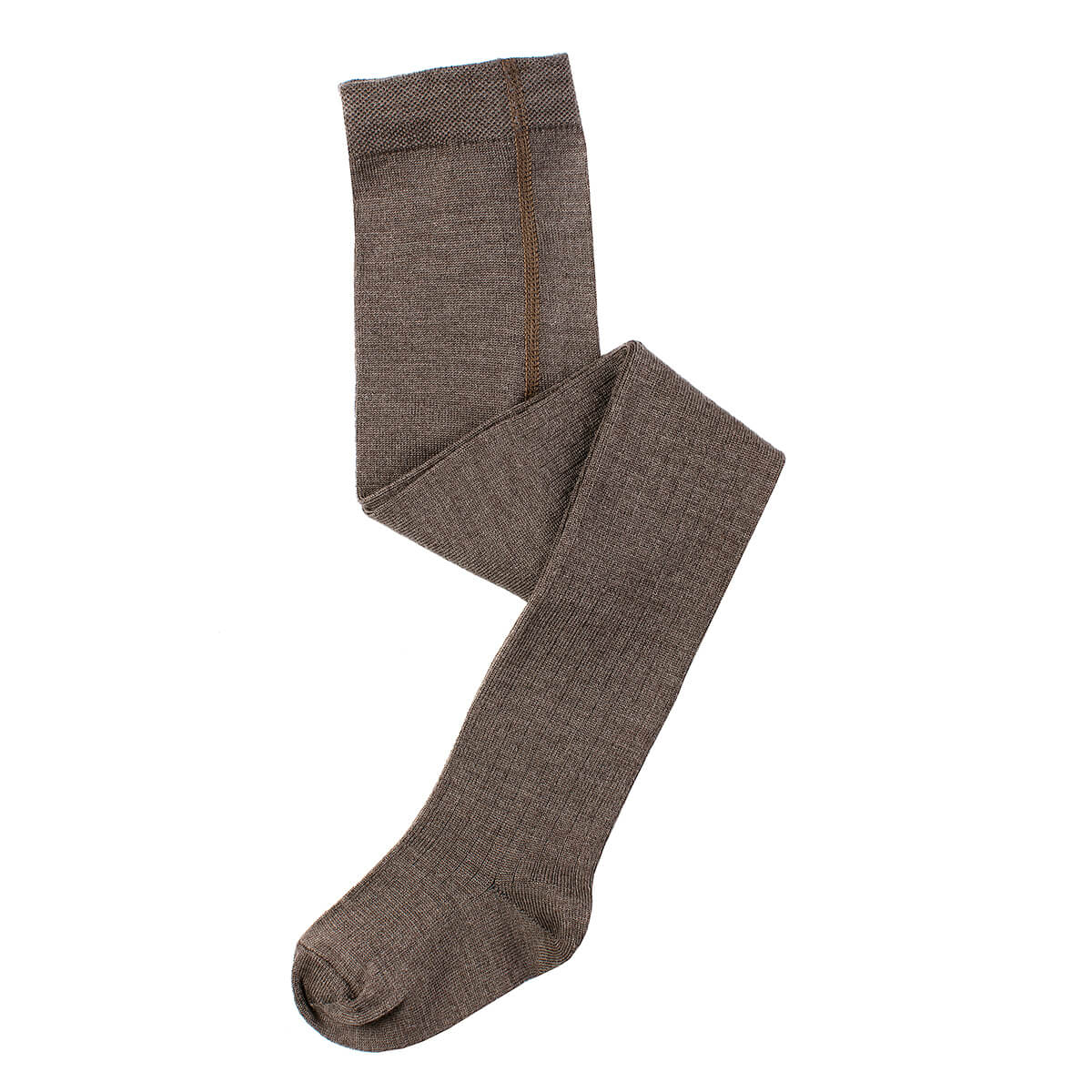 Merino punčochy "Brown" Lillelam VELIKOST: 9-12 měsíců