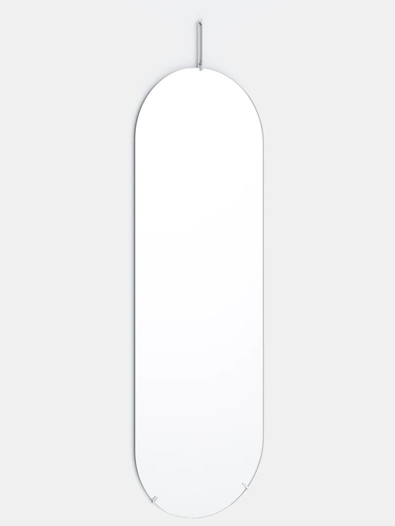 Vysoké nástěnné zrcadlo 133 cm "Stainless Steel" MOEBE