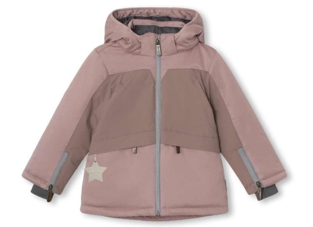 MINI A TURE Dětská lyžařská bunda MATADANE "Pale Woodrose" VELIKOST: 122/7 let