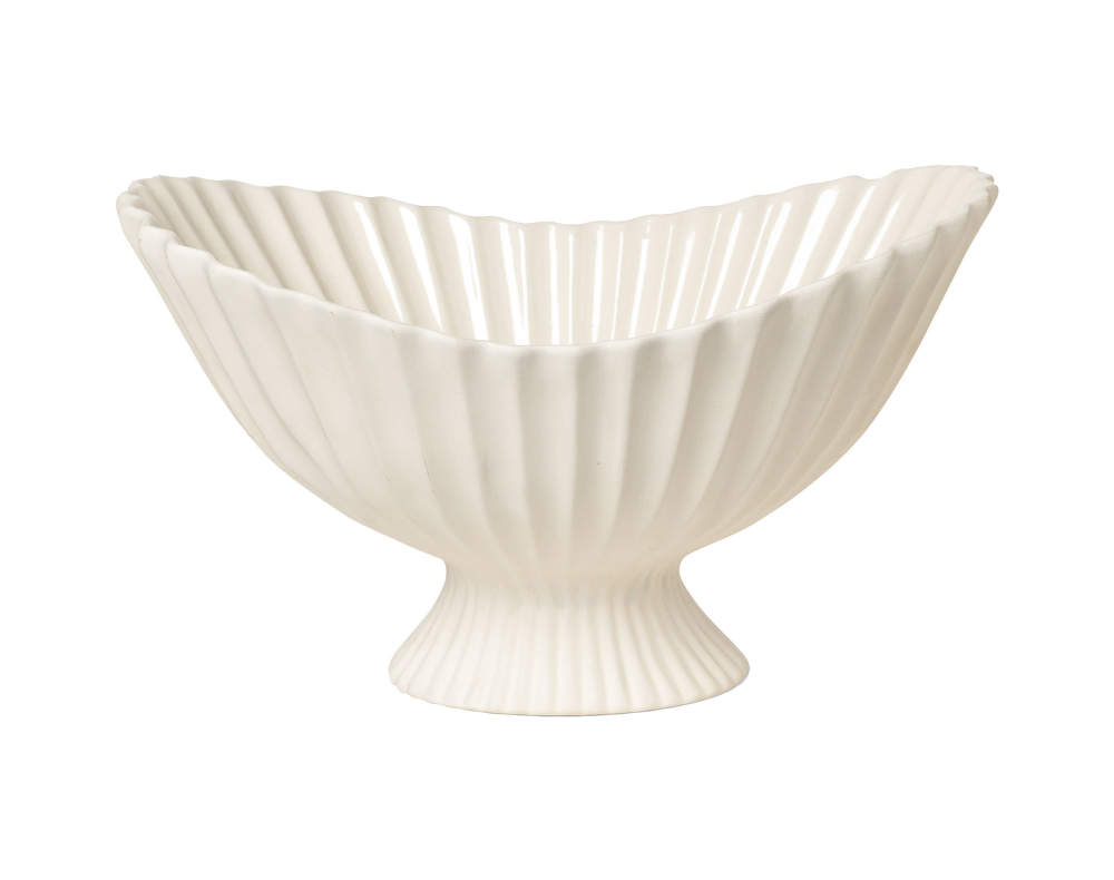 Keramická mísa Fountain Centrepiece "Off-white" ferm LIVING