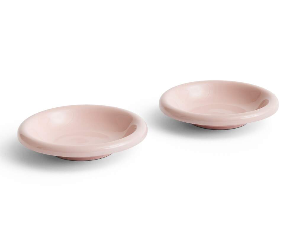 HAY DESIGN Sada 2 misek Barro Ø 20 cm "Pink" HAY