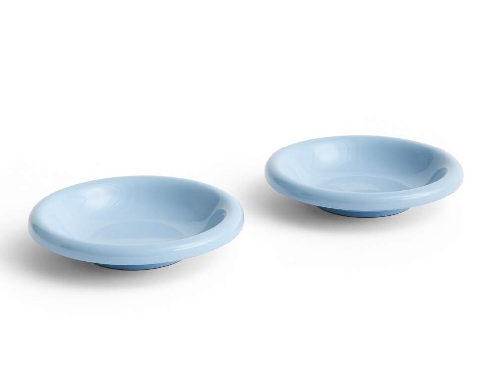 HAY DESIGN Sada 2 misek Barro Ø 20 cm "Light Blue" HAY
