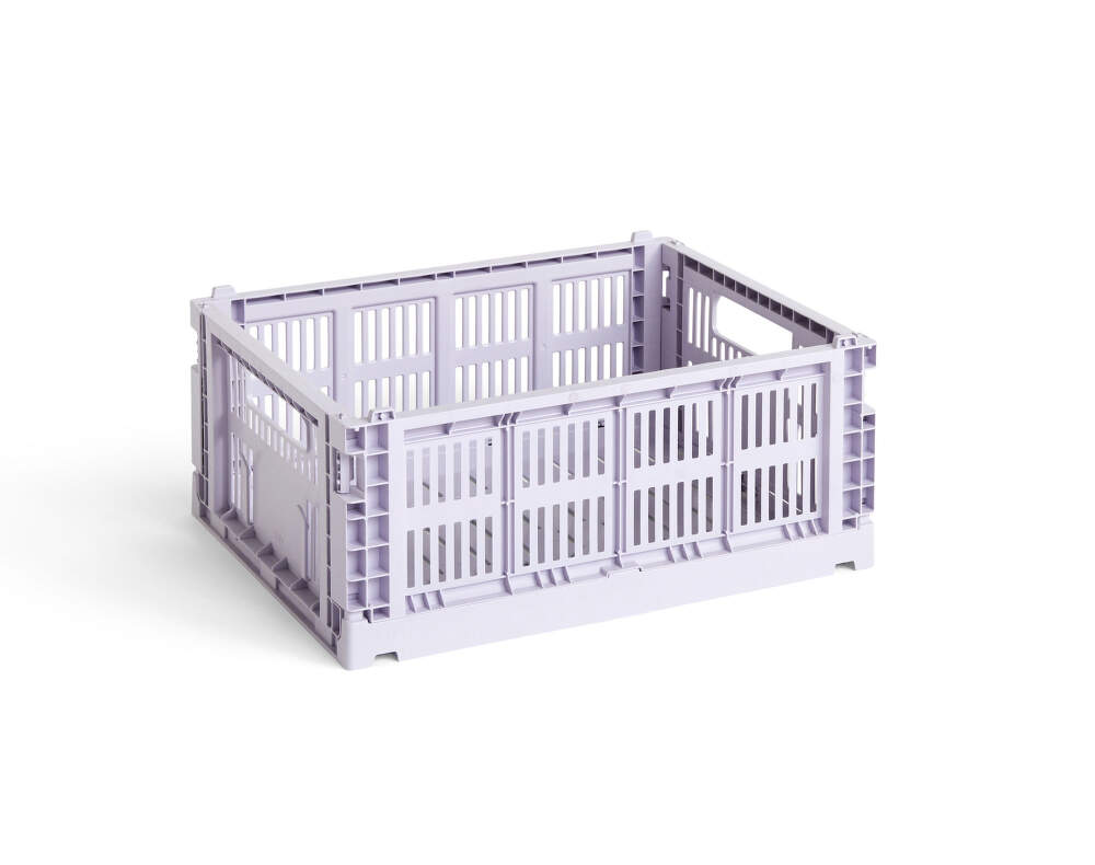 HAY DESIGN Úložný box Colour Crate Medium "Lavender" HAY