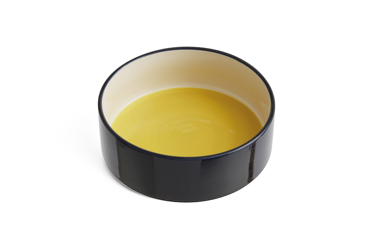 HAY DESIGN Miska pro psy Large "Blue / Yellow" HAY